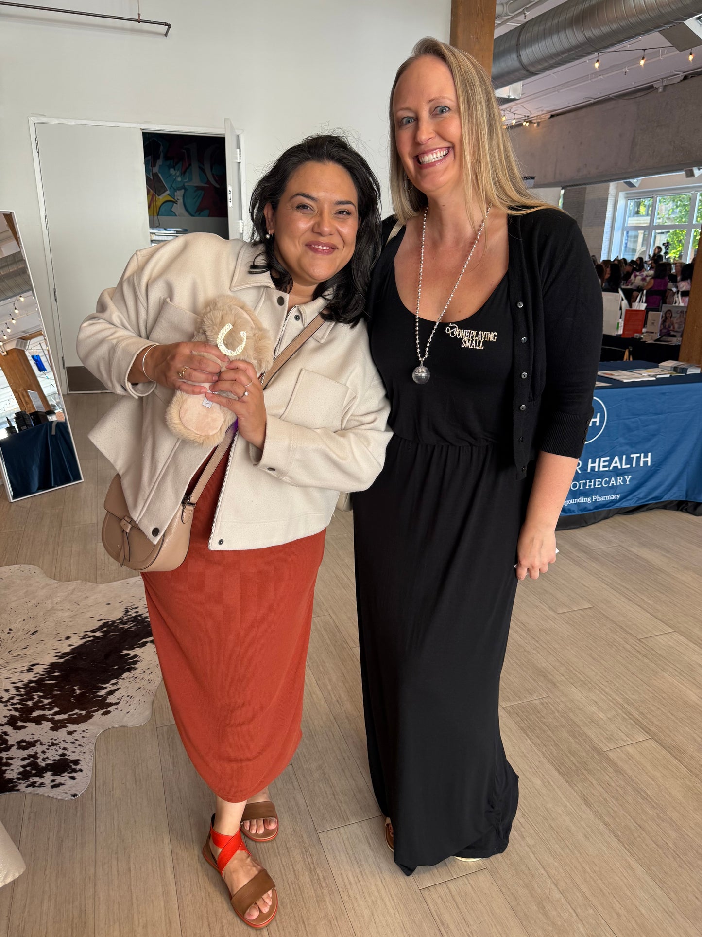 "DONE PLAYING SMALL" Brooch