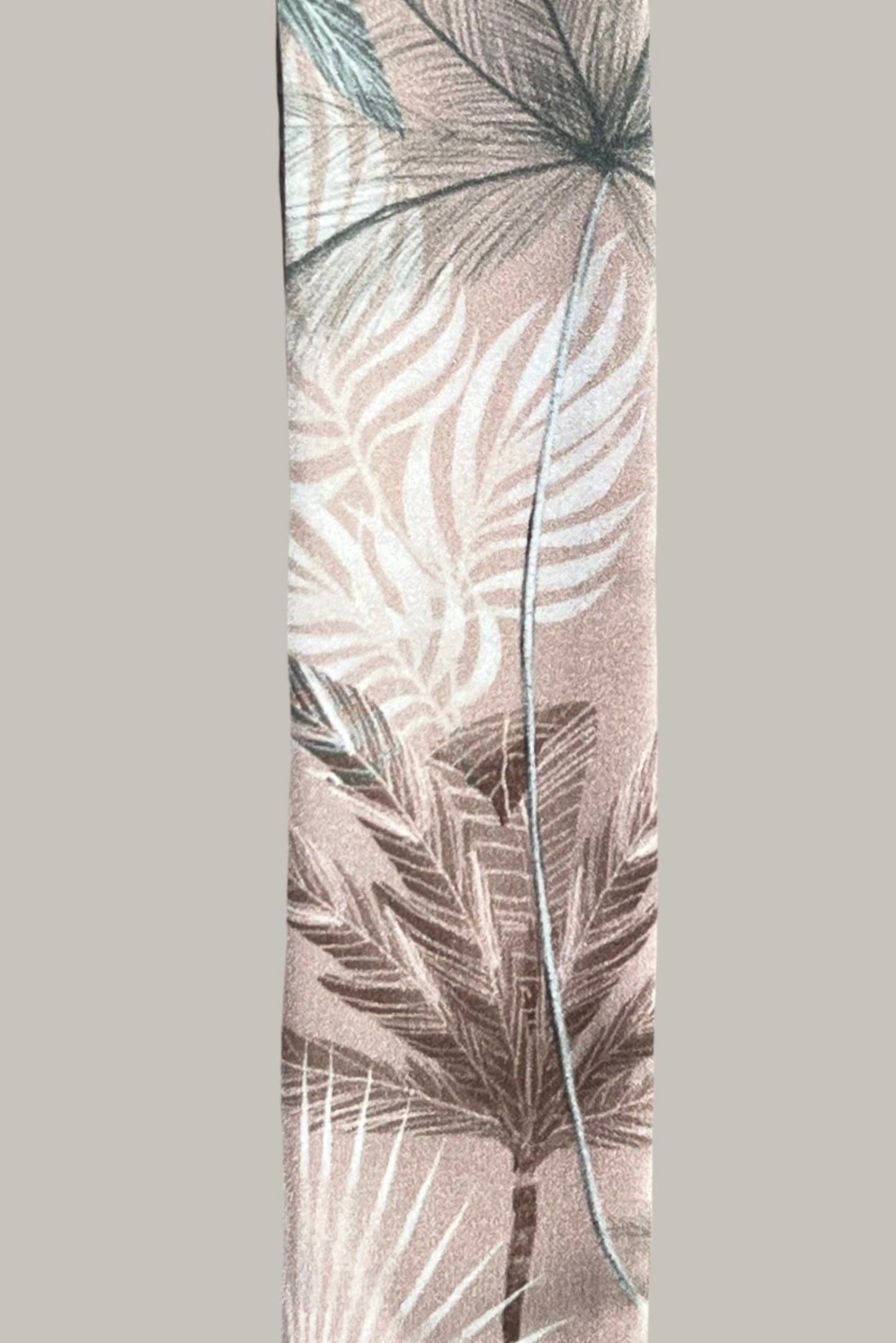 Pink and Grey Dandelion scarf made from an ultra soft recycled poly blend 3